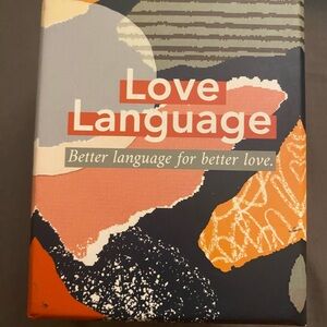 Love language conversation cards